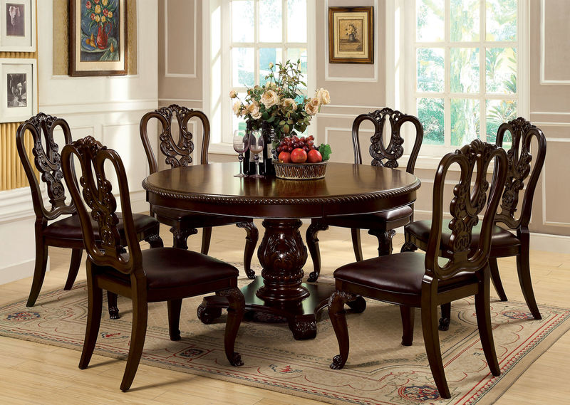 dining room set with round table bellagio formal dining room set 