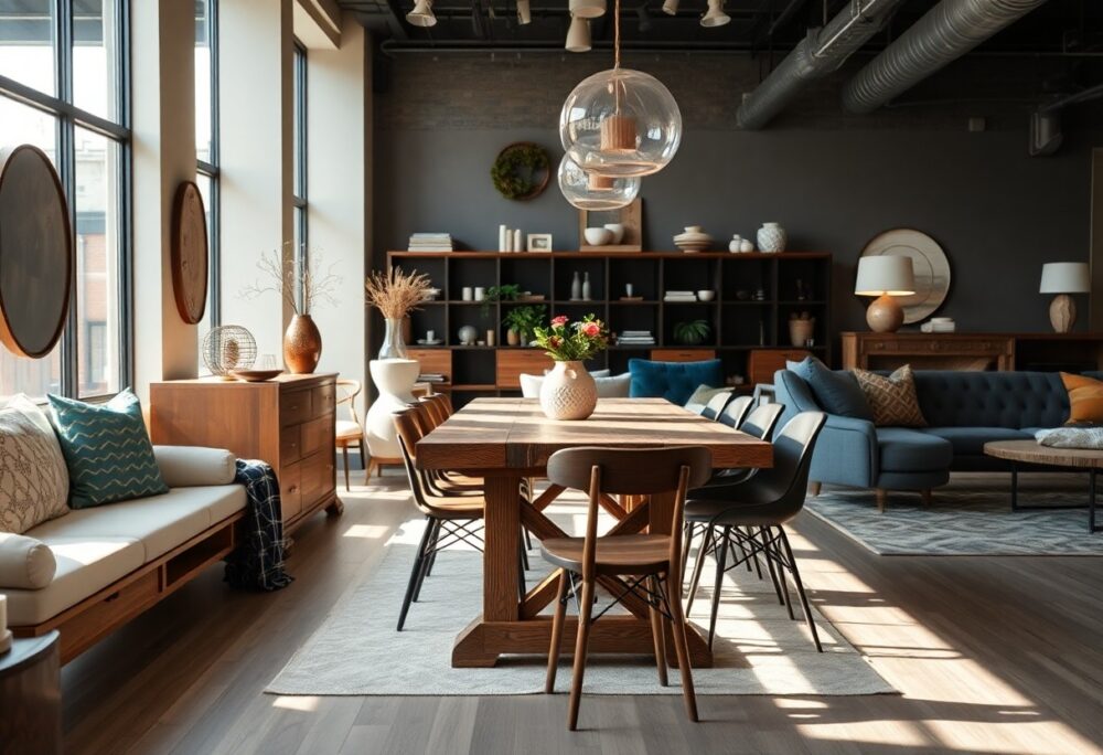 What Are The Best Stores For Blending Rustic And Designer Furniture In Dallas?