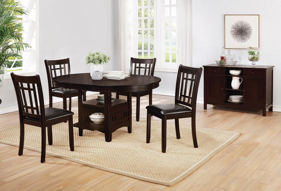 Lavon Dining Room Set in Brown