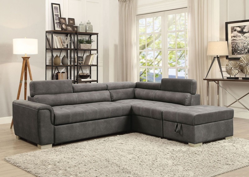 Thelma Sectional Sofa with Sleeper