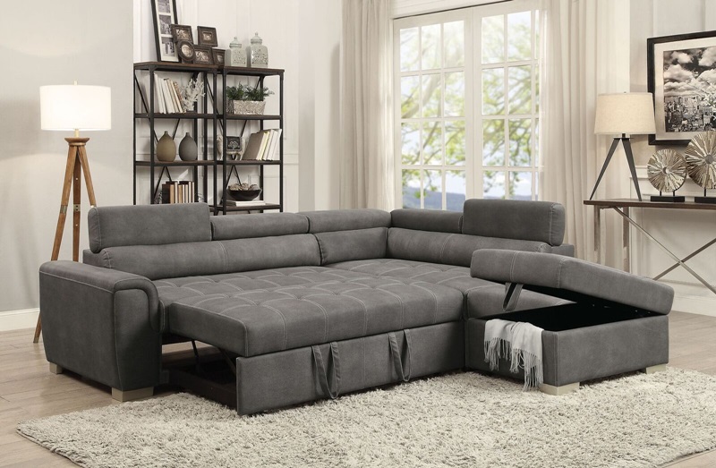 Thelma Sectional Sofa with Sleeper
