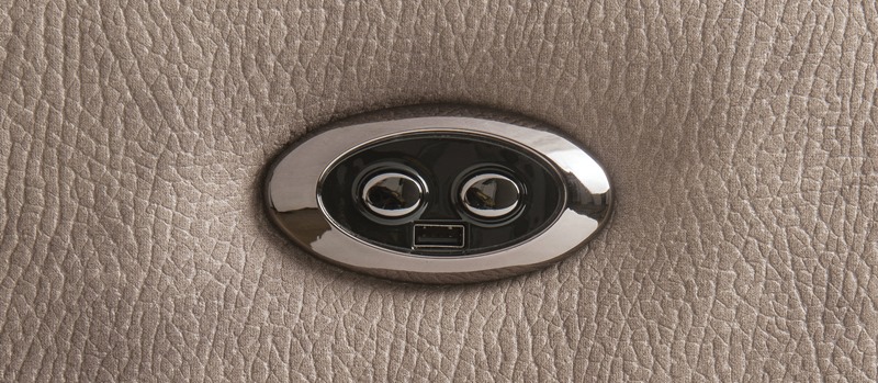 Olwen Reclining Sectional in Mocha