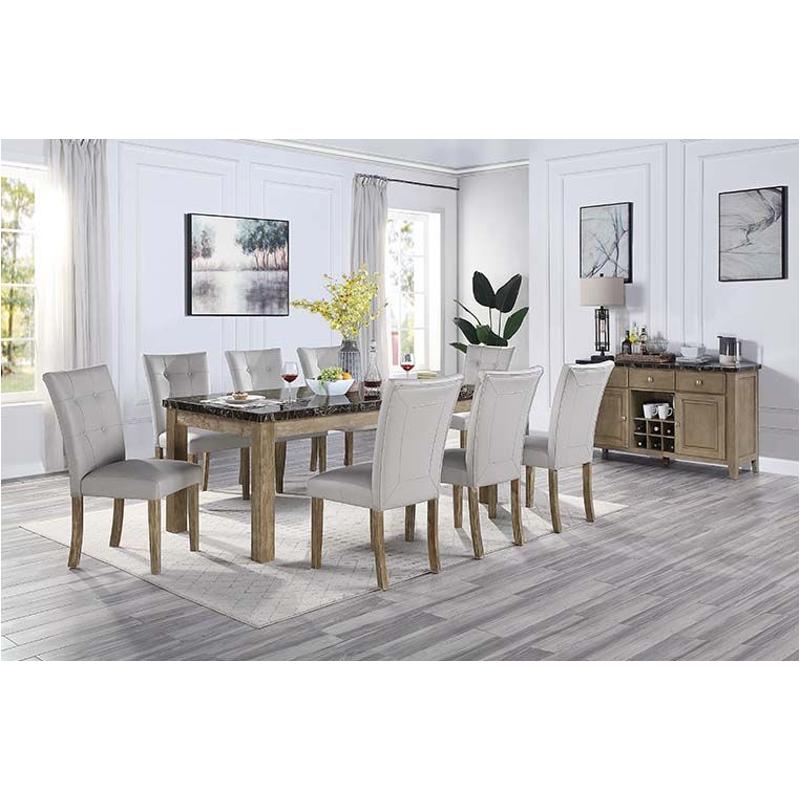 Charnell Dining Room Set in Oak