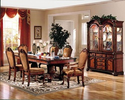 Chateau De Ville Formal Dining Room Set in Cherry