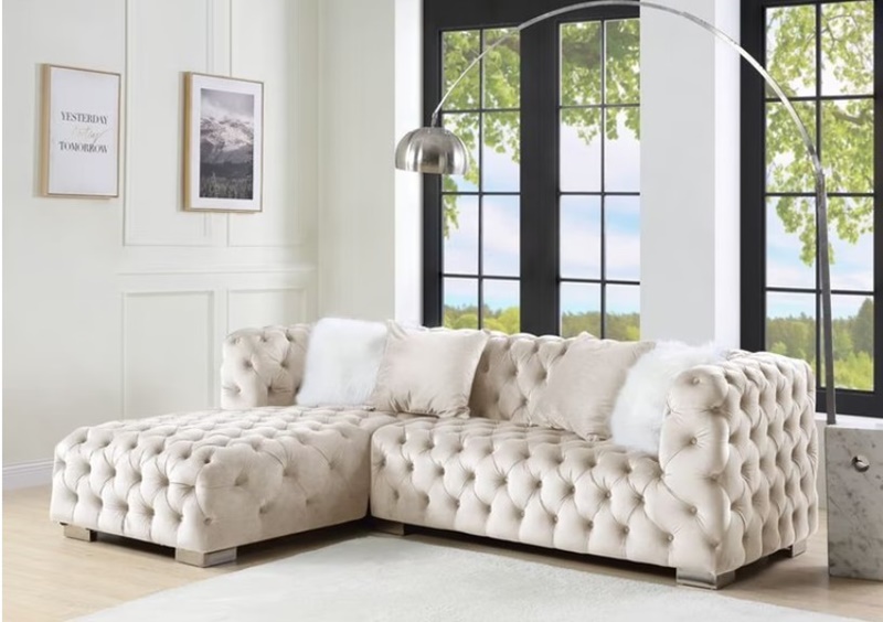 Syxtyx Sectional Sofa in Beige
