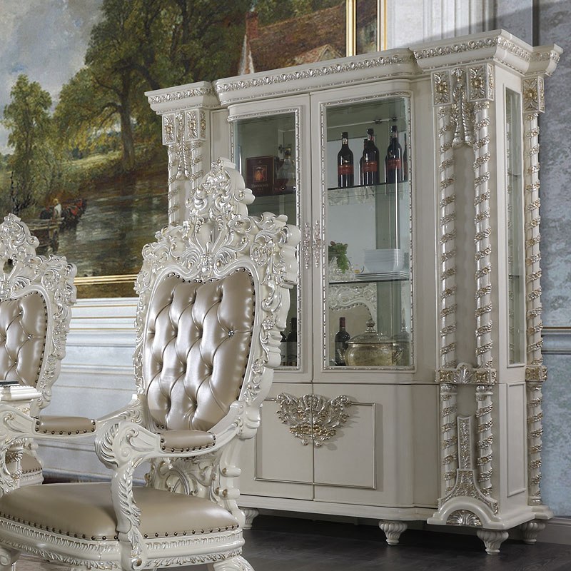 Vanaheim Formal Dining Room Set in Antique White