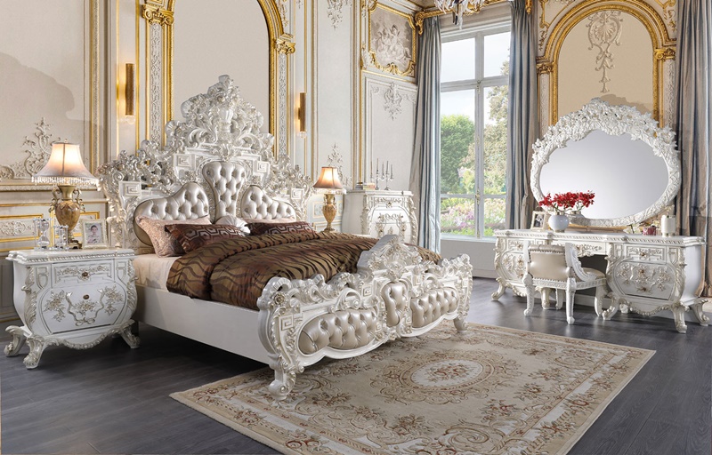 Vanaheim Bedroom Set in Antique White