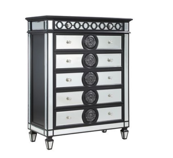 Varian ll Bedroom Set in Black