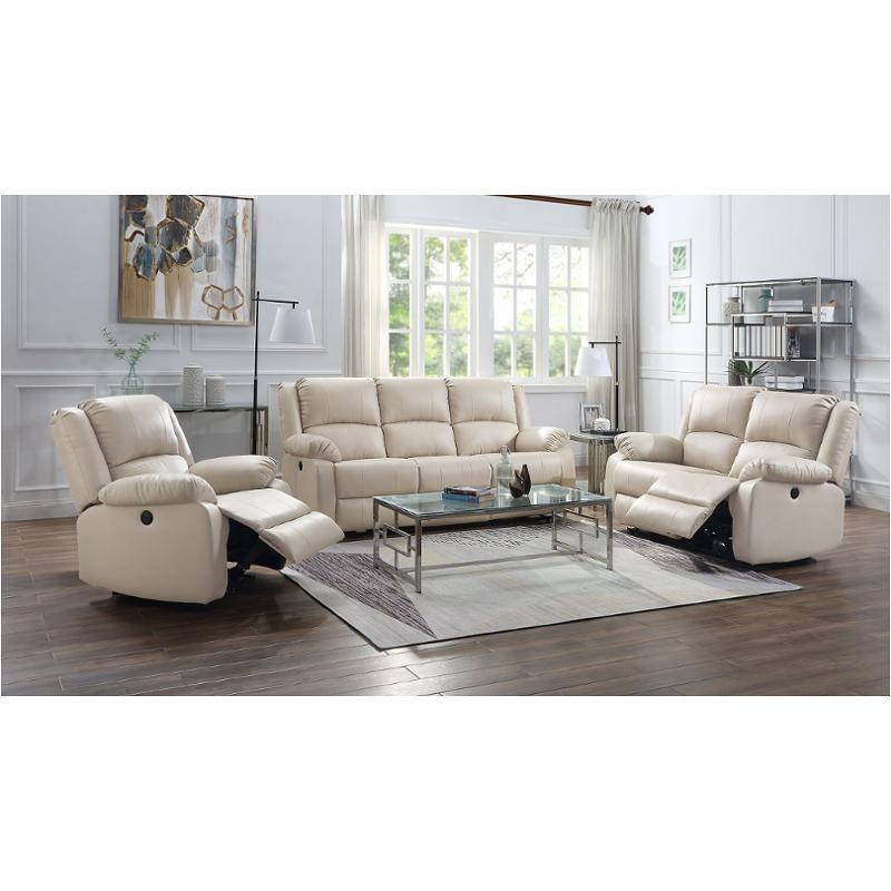 Zuriel Reclining Sofa Set in Beige