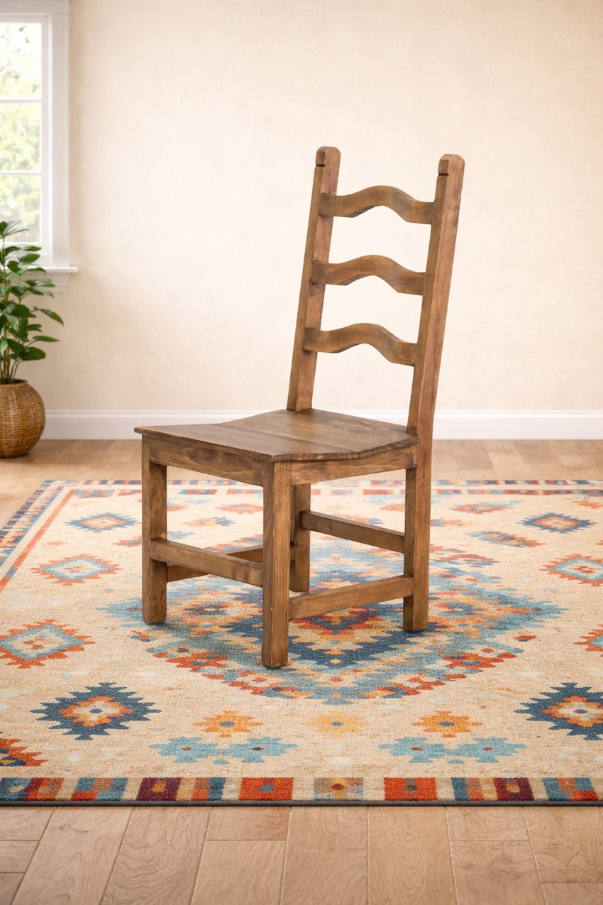 Adobe Ridge Southwestern Solid Wood 9-Piece Dining Set