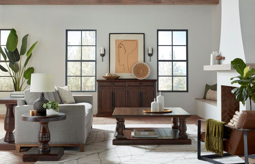 Aspen Home Hermosa Coffee Table Set in Umber I3119100UMB Dallas