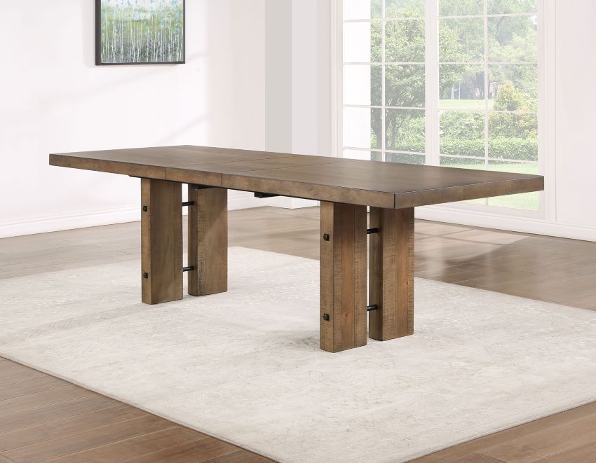 Atmore Transitional Dining Set with 96" Long Table
