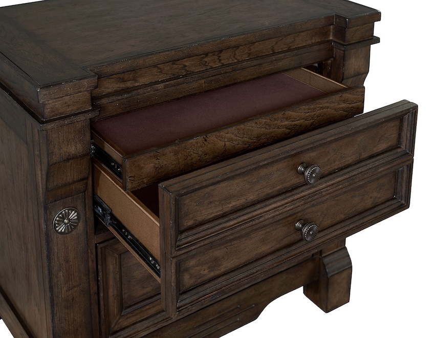 Stetson Western Bedroom Set with Storage Bed