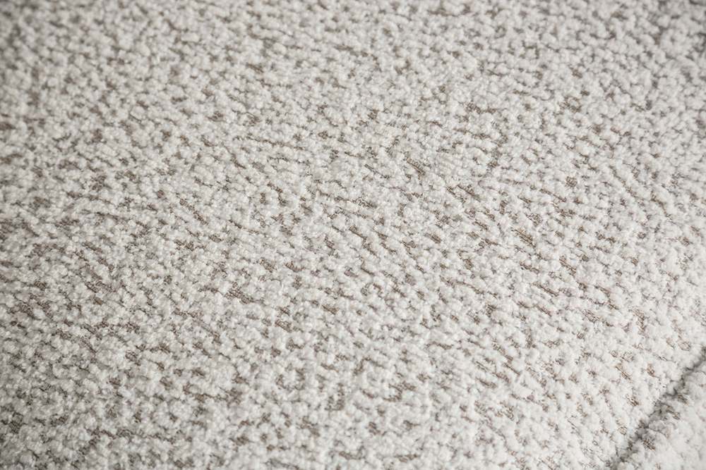 Belmont Contemporary Luxe Off White Boucle Sectional Sofa