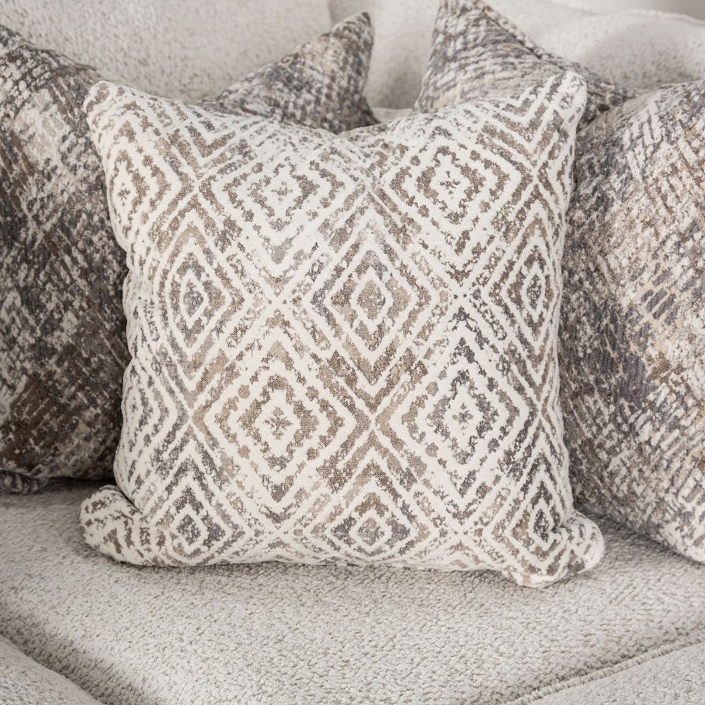 Belmont Contemporary Luxe Off White Boucle Sectional Sofa