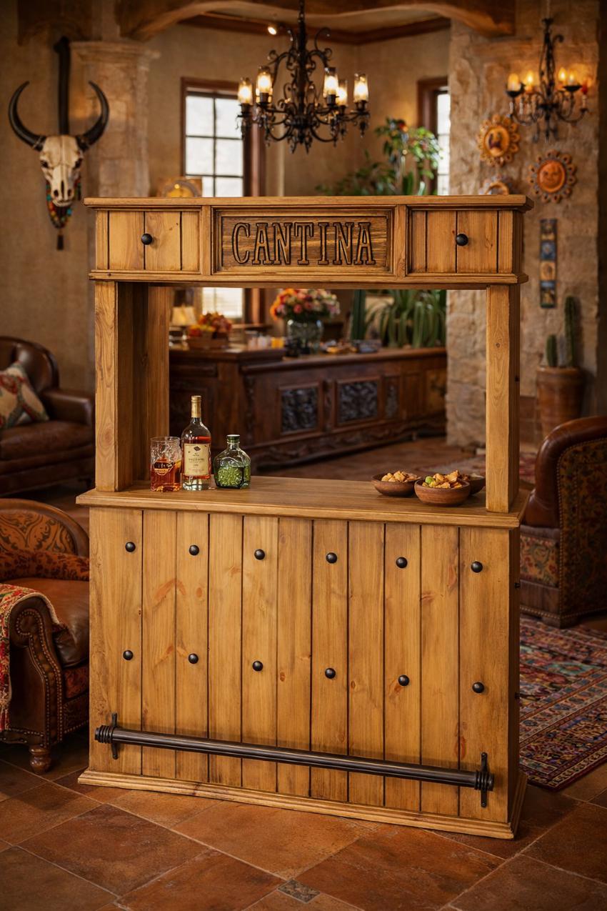 Cantina Western Rustic Bar