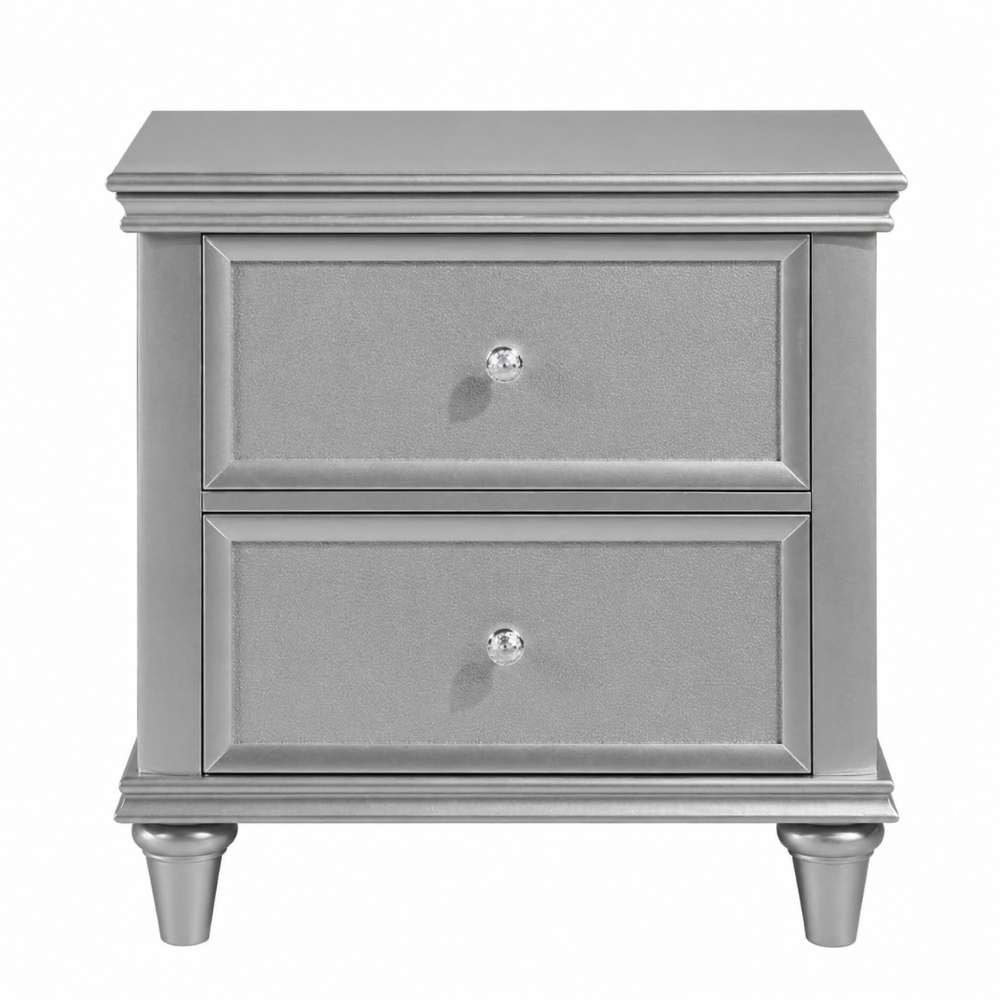 Celandine Silver Modern 5-Piece King Bedroom Set *Warehouse Clearance*