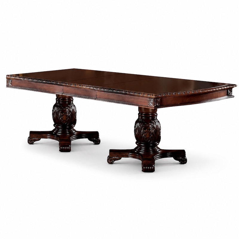 Chateau De Ville Cherry 7-Piece Traditional Formal Dining Room Set