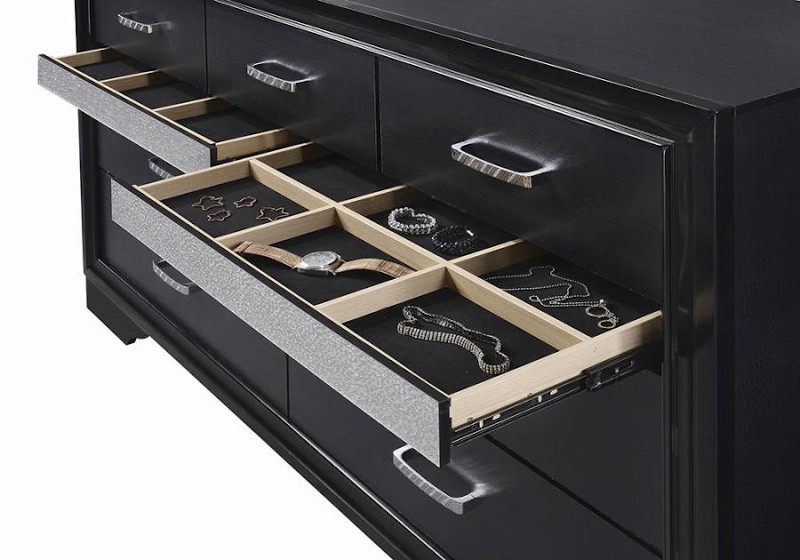 Miranda Bedroom Set in Black