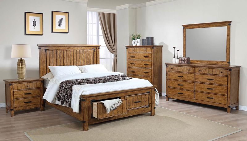 Brenner Bedroom Set with Storage Bed