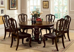 Bellagio Formal Dining Room Set with Round Table