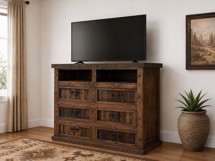 Finca Western Rustic Bedroom Set