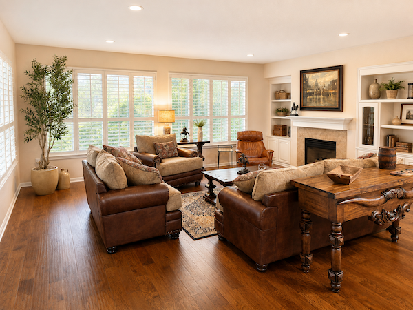 Fletcher Sofa Set with Longhorn Console