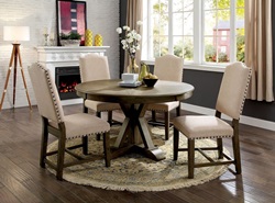 Julia Formal Dining Room Set with Round Table