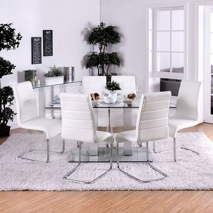 Richfield Dining Room Set in Silver