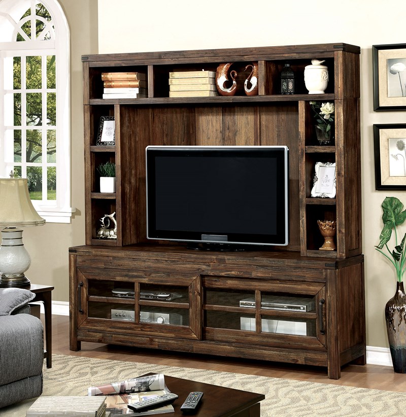 Furniture of America CM5233TV Hopkins Entertainment Center Dallas