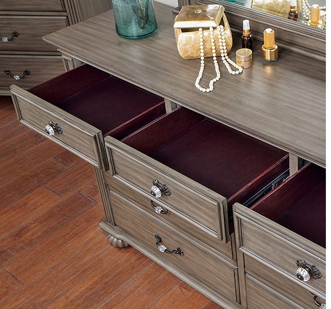 Syracuse Bedroom Set in Gray