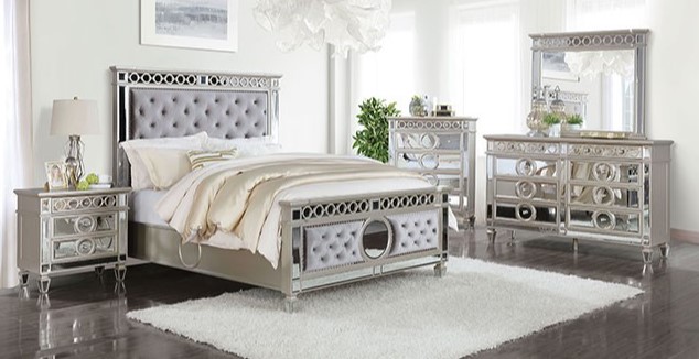 Marseille Bedroom Set in Champagne