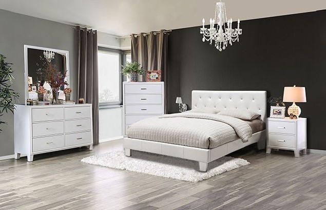 Velen Bedroom Set in White