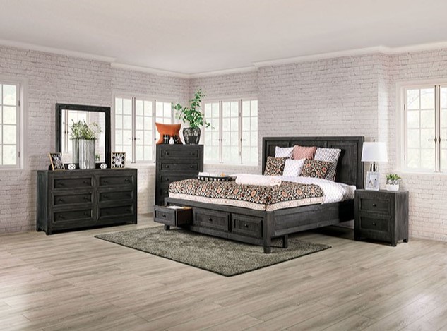 Oakridge Bedroom Set in Charcoal