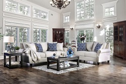 Giovanni Living Room Set in Beige