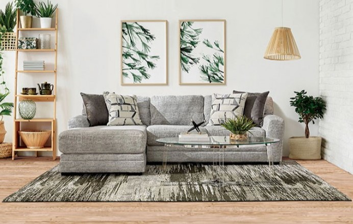 Waltham Sectional Sofa in Gray