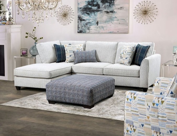 Chepstow Sectional Sofa in Cream