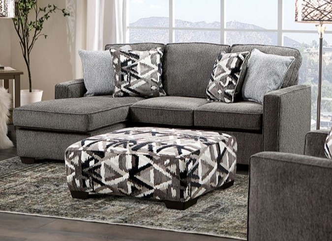 Brentwood Sectional Sofa in Gray