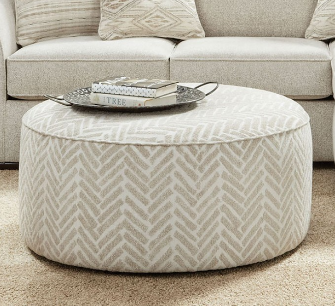 Saltney Sectional in Ivory