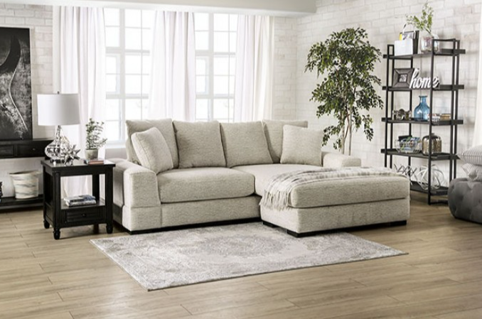 Ainsley Sectional Sofa in Beige