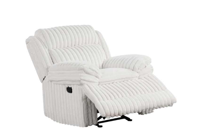 Minky Creamy White 3-Piece Reclining Set *Limited-Time Sale*