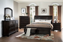 Begonia Bedroom Set with Storage Bed