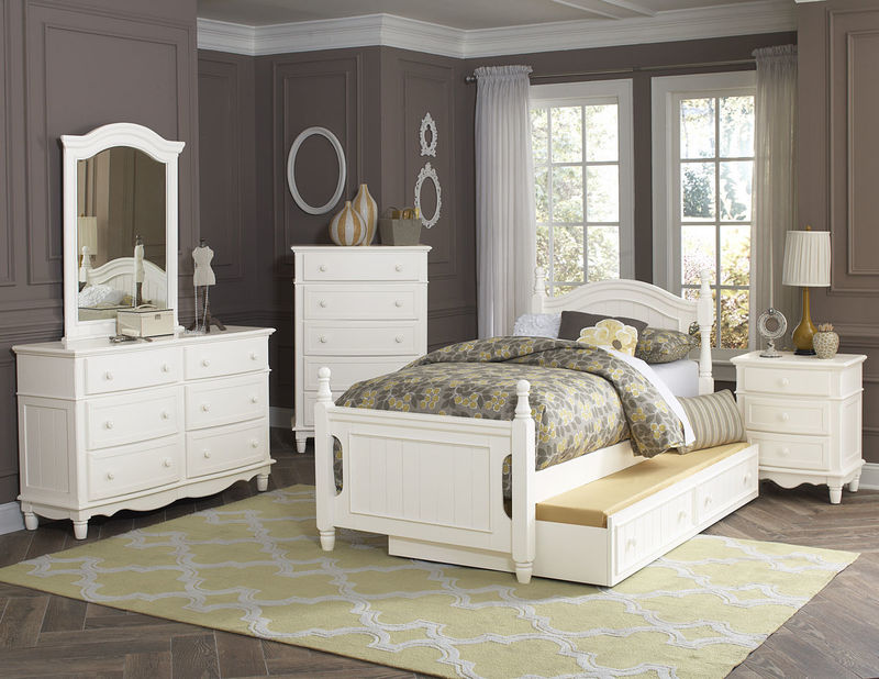 Dallas Designer Furniture |Carlsbad Rustic Bedroom Set with Storage Bed