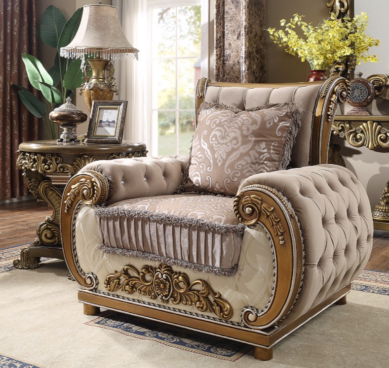 Homey Design| HD-25 Velour Living Room Set