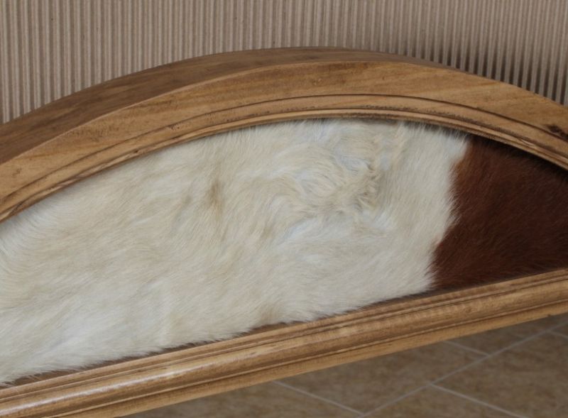 Grand Mansion Western Cowhide Bedroom Set