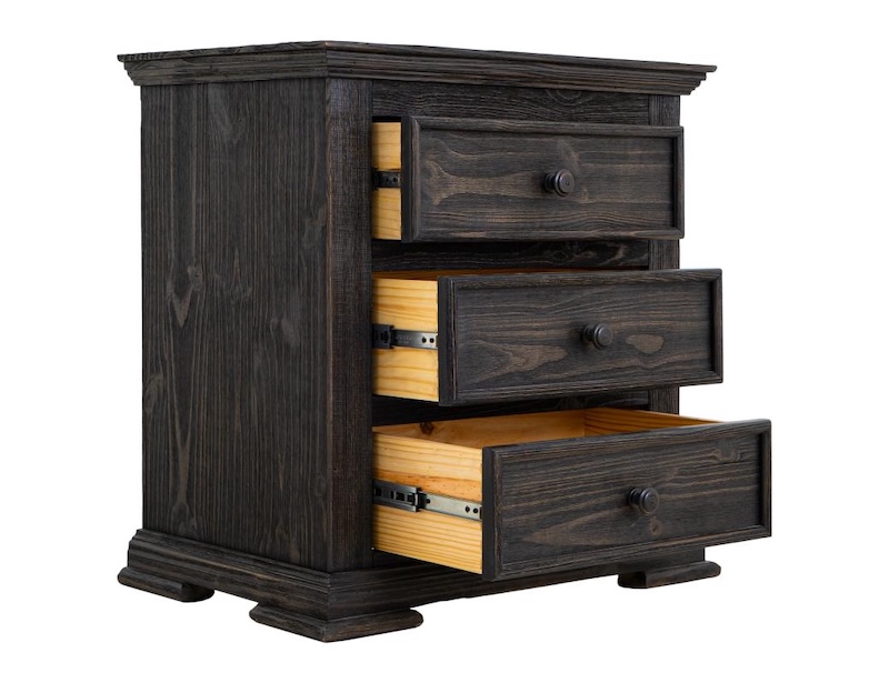 Terra Modern Farmhouse Black Bedroom Set