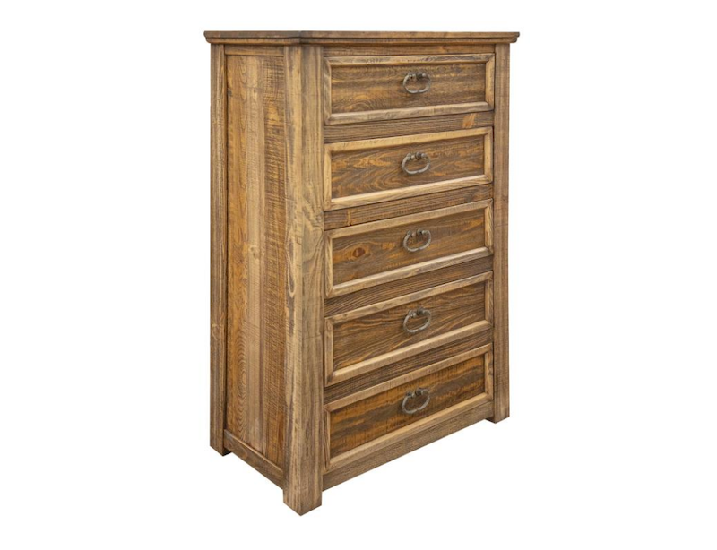 Montana Pine Wood Rustic Bedroom Set