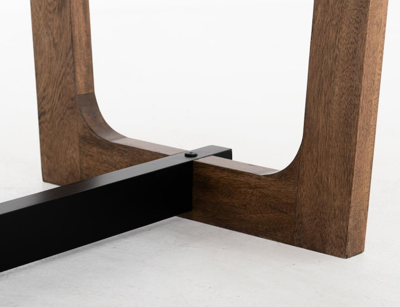 Raramuri Rustic Dining Set in Dark Walnut