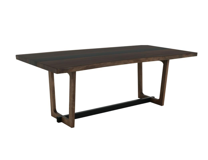 Riverwood Dining Set in Dark Brown