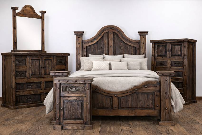 LMT Design Laguna Western Rustic Bedroom Set